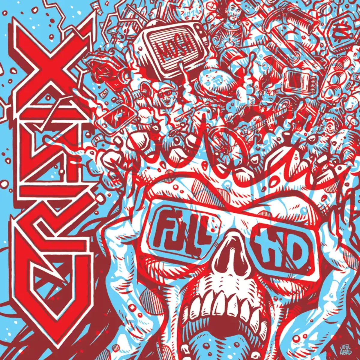 Crisix – Full HD | CD o LP (Rojo o Amarillo) | Four Skulls