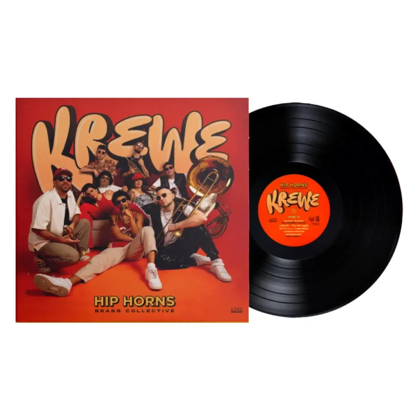 hip horns brass collective krewe vinilo 1 webp