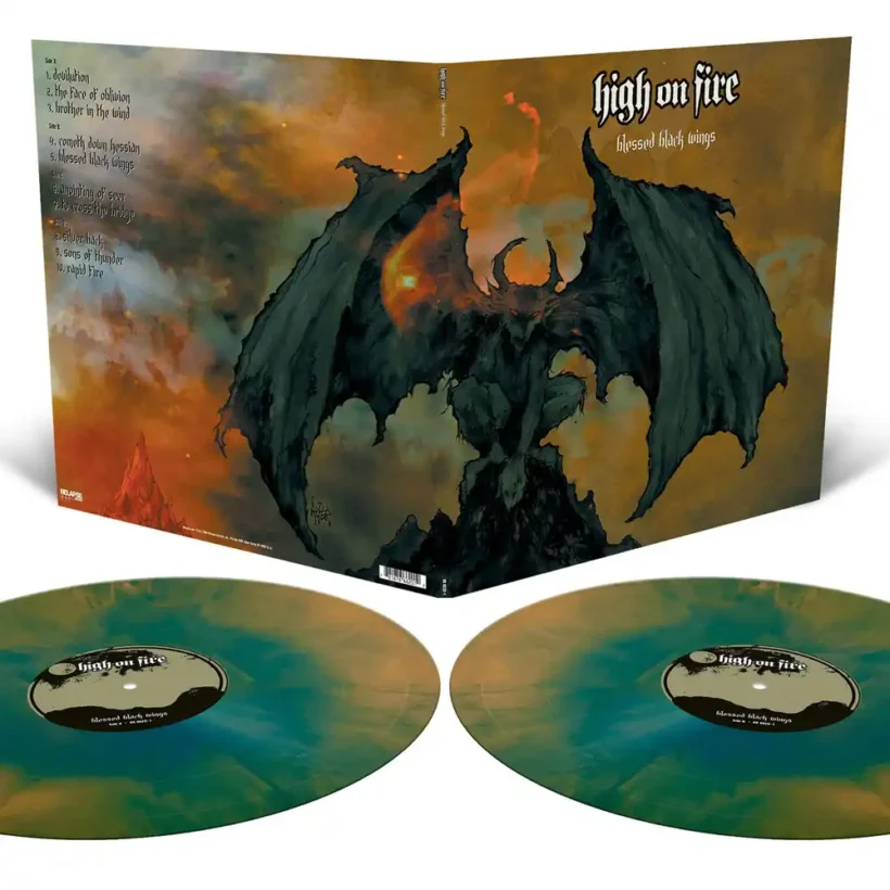 high on fire blessed black wings vinilo 1 webp